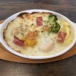 CAFE LiTTLE house - ホタテのホワイトソースドリア