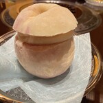 游玄亭 - 桃シャーベット