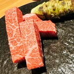 すすきの焼肉きらく - 和牛ハラミと和牛サガリ