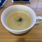 野菜が主役の古民家レストラン 花果菜 - 安納芋スープ！すごい美味しい！