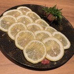 すすきの焼肉きらく - スーパーネギタン塩ときらくのタン