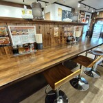 長町ラーメン - カウンター席