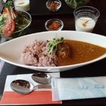 ローズカフェ - 名物ゴマカレー♪