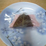 元祖鶏卵素麺 松屋 - 桜餅