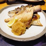 丸新 - 『さかな定食（シマアジ カブト焼き）（2680円税込）』