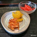 いとうや - 千切り紅生姜に沢庵に白菜キムチ