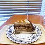 ドトールコーヒーショップ 湘南鎌倉総合病院店 - パリパリチョコキャラメル ミルクレープ