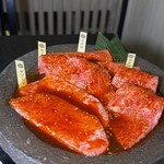 しゃぶしゃぶ すき焼き 焼肉　兜　奥座 - 