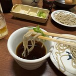 近又 - ネギで食べる。