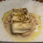 キョウヤ クチーナ イタリアーナ - 穴子とお豆のお料理