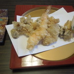天ぷら ゆずや - 天ぷら盛り合わせ
