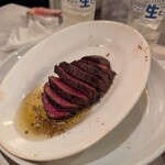 山芳ばる - 熟成牛のステーキ100g