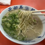 元祖長浜屋 - ラーメン¥550