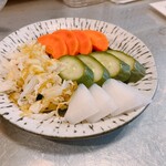 もつ焼きばん - ぬけ着け盛り合わせ