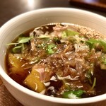 手打ちうどん　 いしづか - ・揚げ出し茄子のつけ汁　