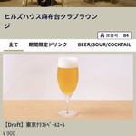 Hills House Dining 33 - メニュー