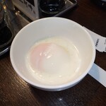 四川担担麺 阿吽 湯島本店 - 温泉玉子