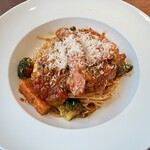 トスカチーナ - 厚切りベーコンと十勝マッシュの具だくさんナポリタン      ¥ 1,300