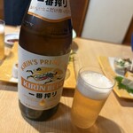 小料理 椿 - 瓶ビール