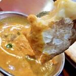 ビニタダイニング - チーズナンセット　マトンカレー