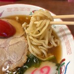 つじ製麺所 - 平打ち煮干しそば(ふつう）