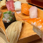 もりもり寿し mozoワンダーシティ店 - 北陸セット