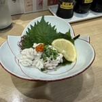まわる寿司　博多魚がし - たら白子ポン酢¥760外