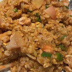 中華料理 や志満 - チキンライスのアップ