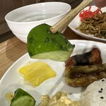焼きそばcafe　緒和里家　 - 【2025.12.11(木)】ランチセットの漬物