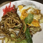 焼きそばcafe　緒和里家　 - 【2025.12.11(木)】ランチセットの焼きそば