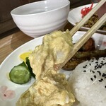 焼きそばcafe　緒和里家　 - 【2025.12.11(木)】ランチセットのポテトサラダ