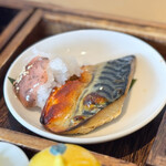カフェ TSUKUMO食堂 - サバ塩の梅おろし☆