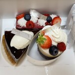 パティスリー ル・ペロケ - 料理写真:購入のケーキ3個
