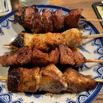 いせや総本店 - タン、ひなどり、レバー、カシラ