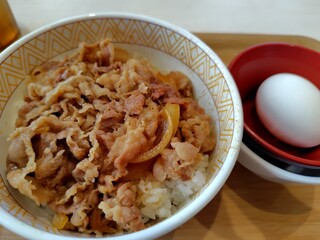 SUKIYA Juhachigo Karuizawa Ten - Lunch Combo (Egg Option) @ JPY 500