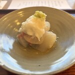 京都和久傳 - お造り　鯛のとろろ掛け
