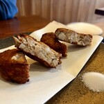 蕎麦 ひるあんどん - レンコンのさつま揚げ（800円）