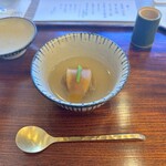 京都和久傳 - 蓮根餅からすみ