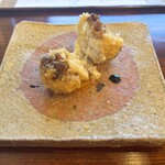 京都和久傳 - フライ断面