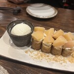 フルール ド サラザン - 桃ガレット