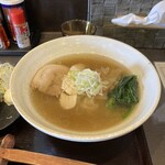 志庵 - 塩ラーメンアップ
