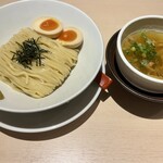 鯛塩そば 灯花 - 淡麗塩つけ麺味玉1130円