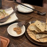 フルール ド サラザン - 蕎麦チップスなど