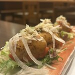 一誠 - フルーツトマトとモッツァレラチーズの一口かに身サラダ