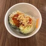 タイの食卓 クルン・サイアム - ランチに付いてくる生春巻き