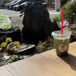 カミカケ茶屋 - 抹茶ラテ