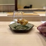 松寿司 - ホッキ貝の串焼き