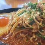 ボーノ - 鉄板ナポリタン　近景