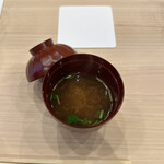 松寿司 - 赤出汁