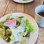 カフェ サカイ - 料理写真:サラダ（葉っぱ）
